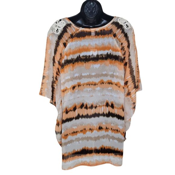 Lane Bryant Nwt Chiffon kimono top size 18/20 - Picture 2 of 5